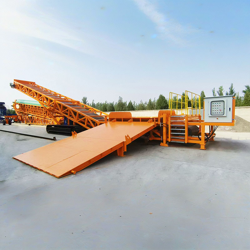 mobile truck unloader